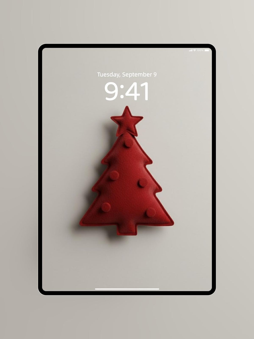 The Muted Christmas Collection 🎄 👑 iPad Christmas Wallpaper