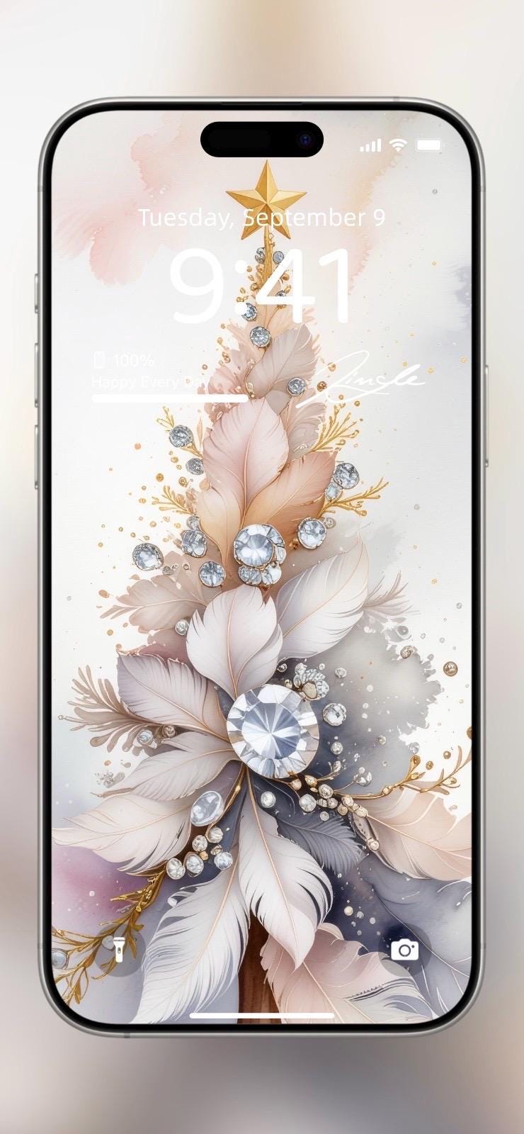 Plume and Plane 🕊️ ✨ (2-pack digital download) | iPhone Wallpaper