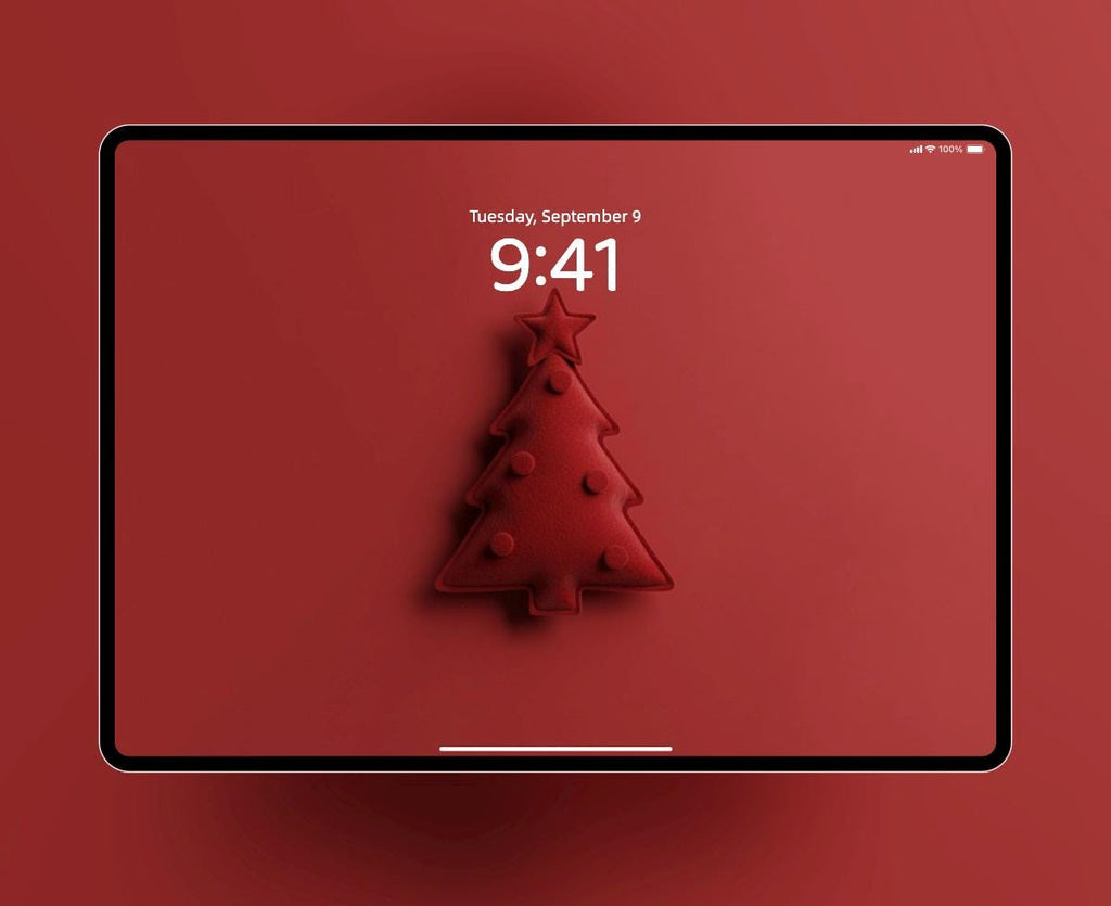 The Muted Christmas Collection 🎄 👑 iPad Christmas Wallpaper