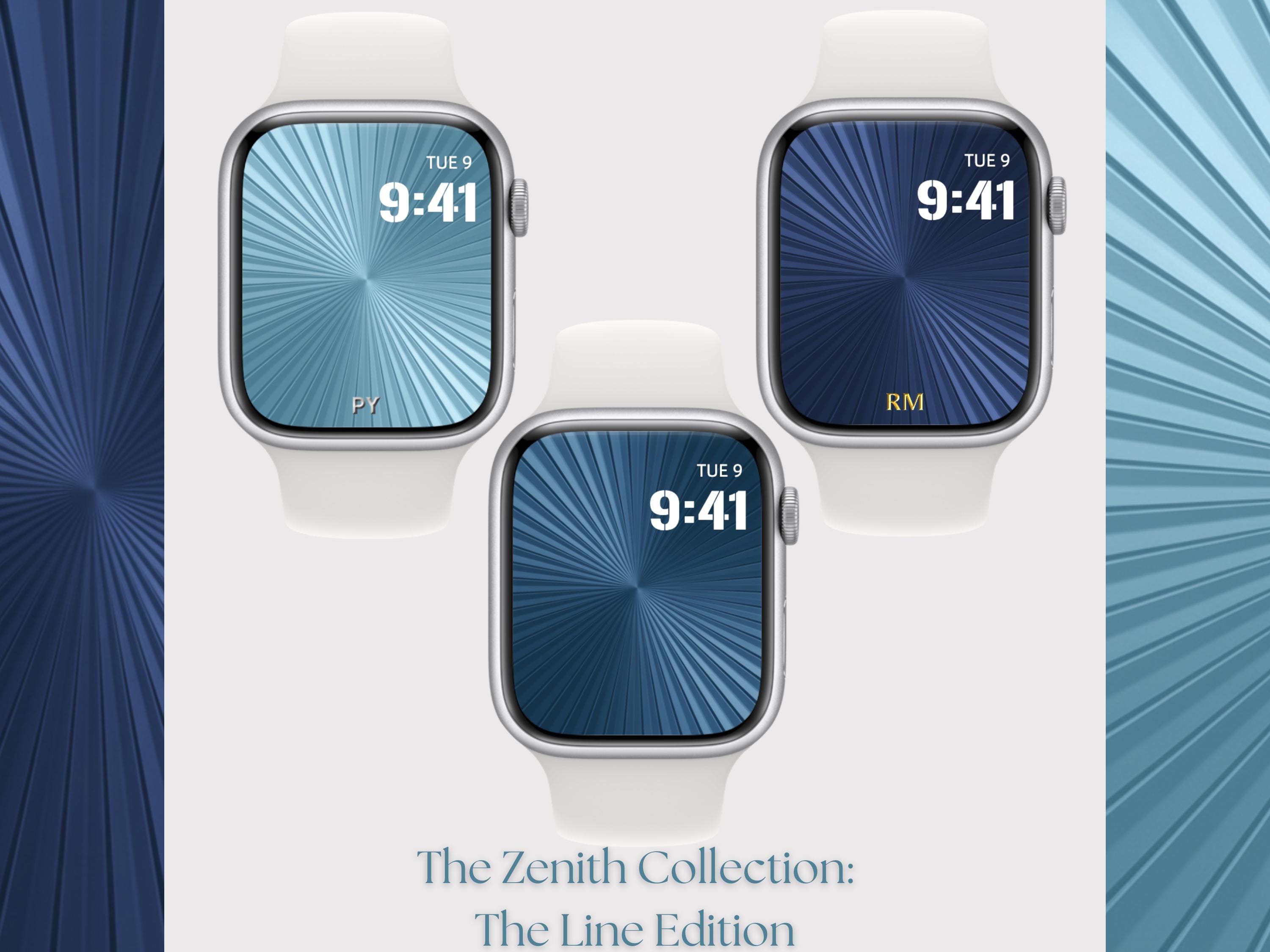 The Zenith Collection: The Line Edition 💎 (3-pack digital download) | Apple Watch Wallpaper