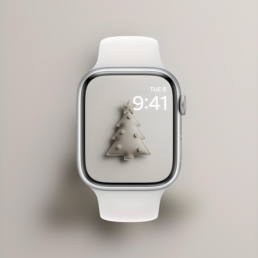 The Muted Christmas Collection 🎄 👑 Apple Watch Christmas Wallpaper