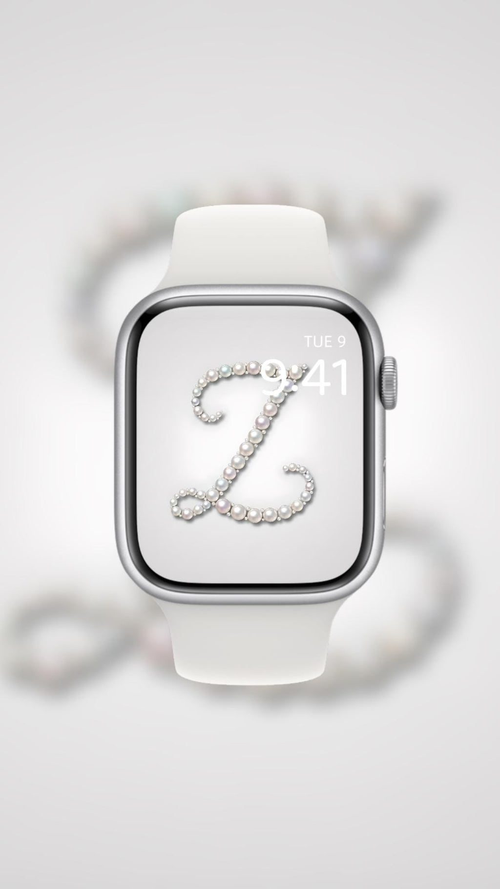 Mother of Pearl: The Monogram Edition (Digital Download) Apple Watch Wallpaper