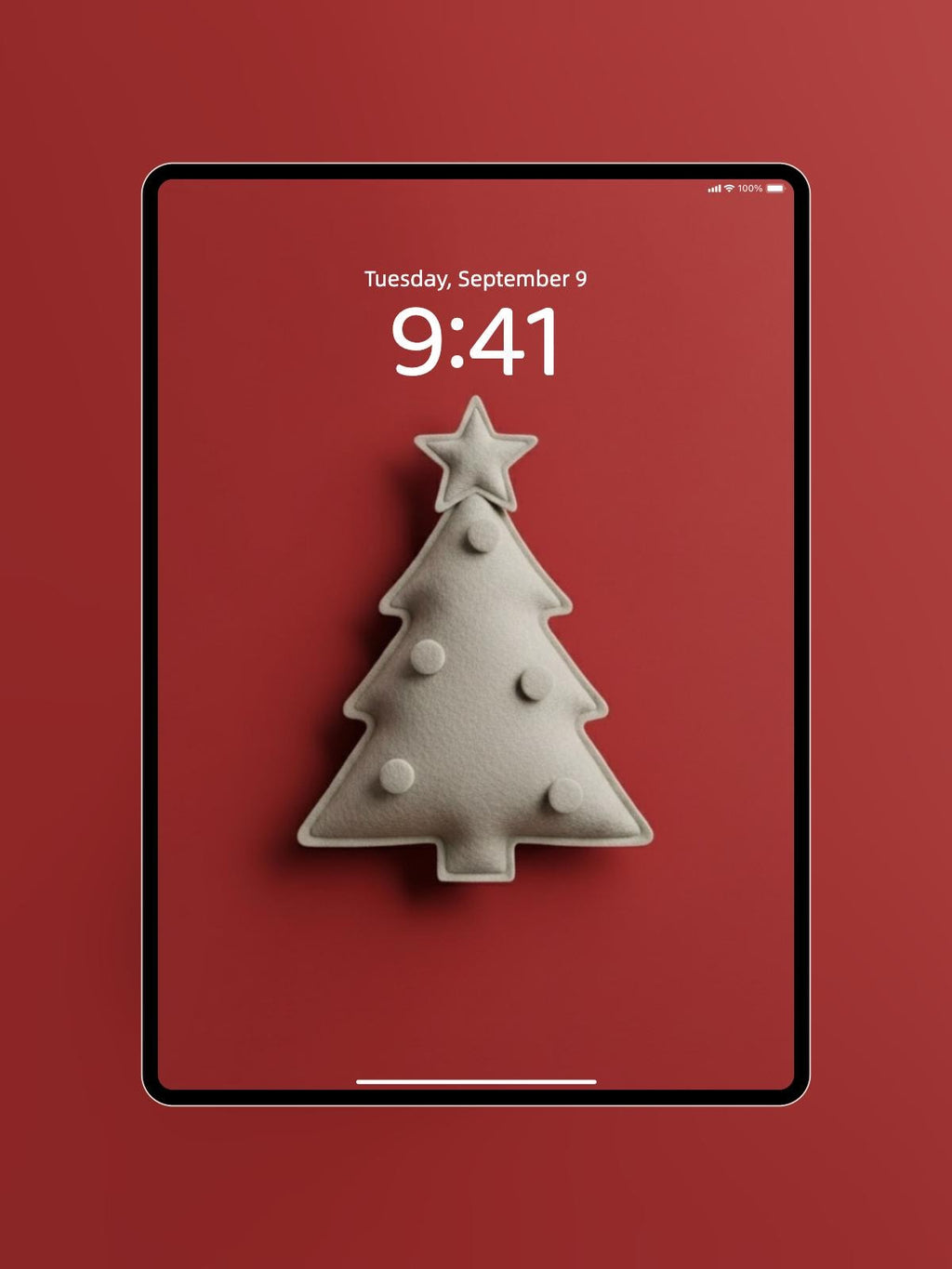 The Muted Christmas Collection 🎄 👑 iPad Christmas Wallpaper
