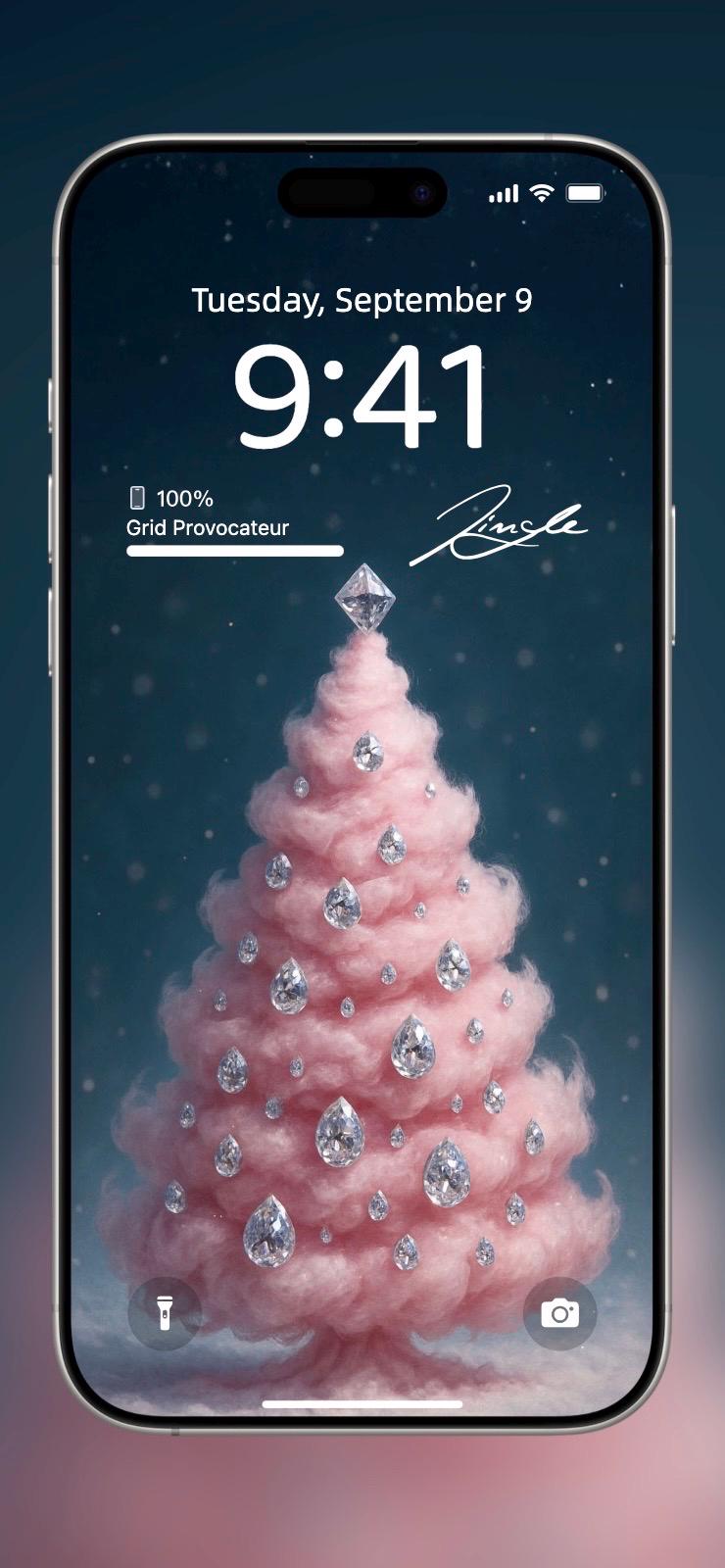 Carat Candy 💖 ✨(2-pack digital download) | iPhone Wallpaper