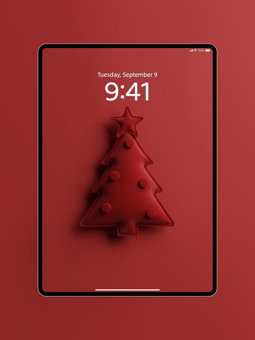 The Muted Christmas Collection 🎄 👑 iPad Christmas Wallpaper