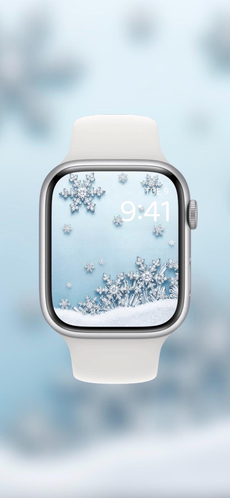 Sapphire Winter (Apple Watch) Screen Styling Set