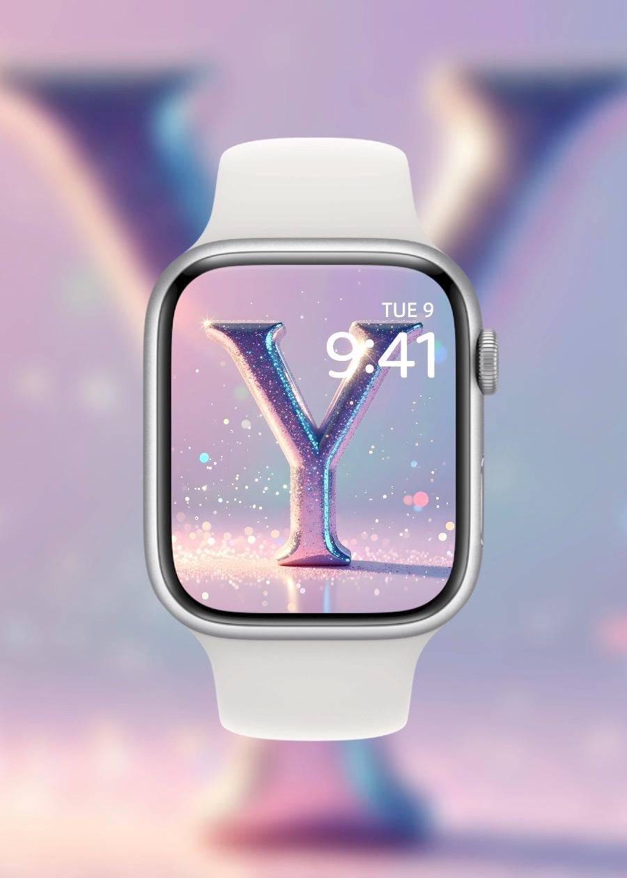 Dream Dusted ✨ 💖 (2-pack) | Custom Glitter Apple Watch Wallpaper