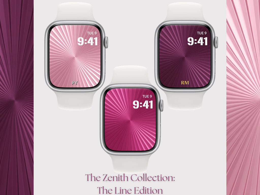 The Zenith Collection: The Line Edition 💎 (3-pack digital download) | Custom Apple Watch Wallpaper