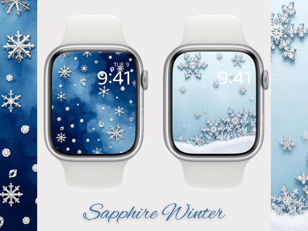 Sapphire Winter (Apple Watch) Screen Styling Set