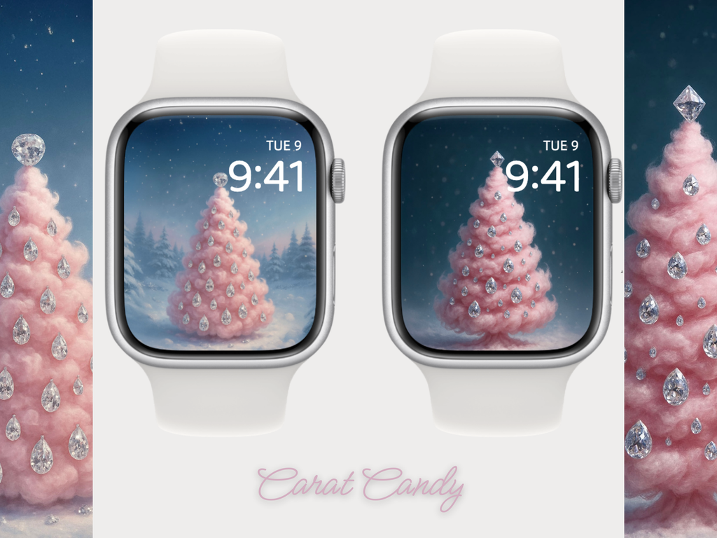Carat Candy 💖 ✨(2-pack digital download) | Apple Watch Wallpaper