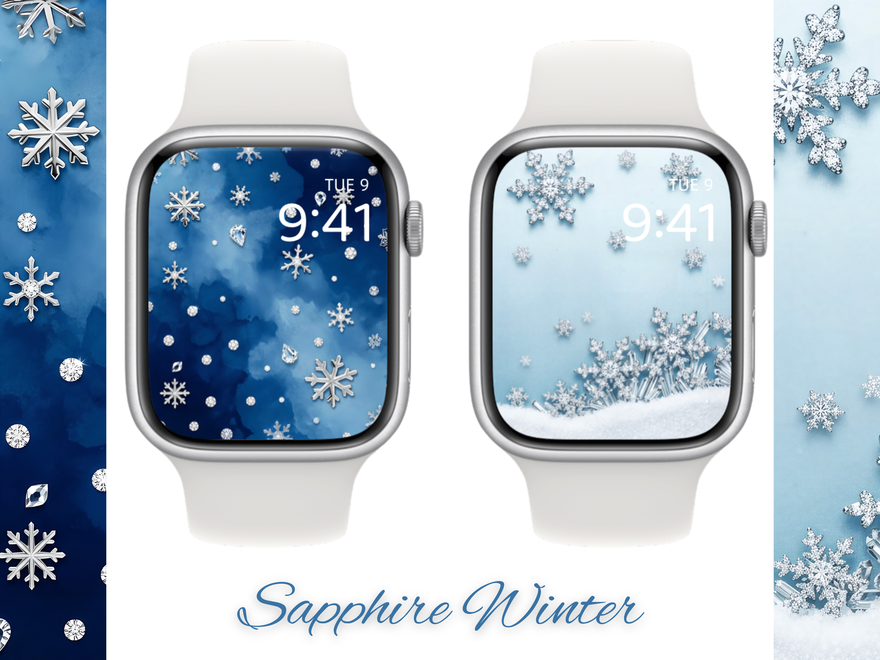 Sapphire Winter (Apple Watch) Screen Styling Set