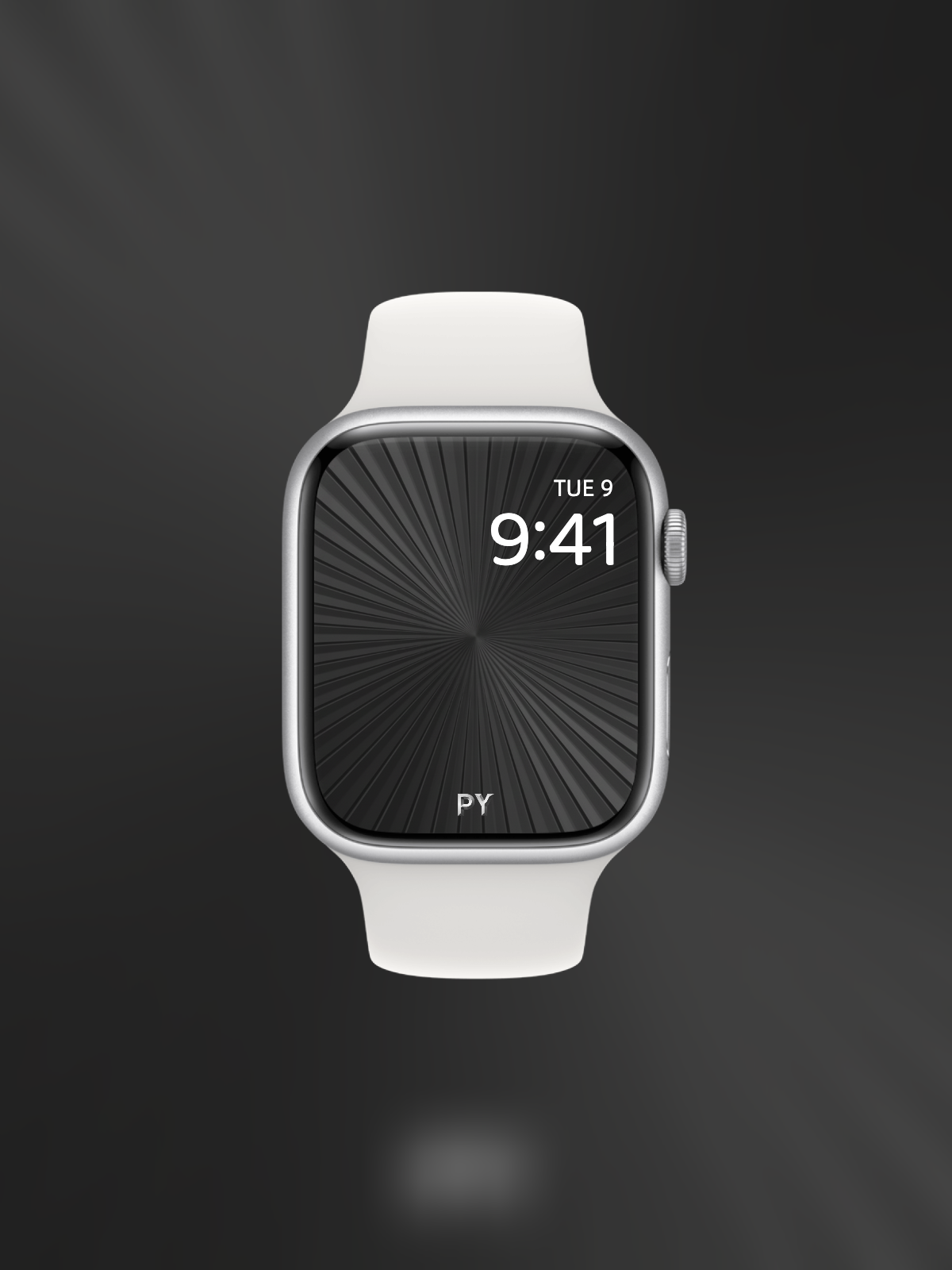 apple watch wallpaper dial silver