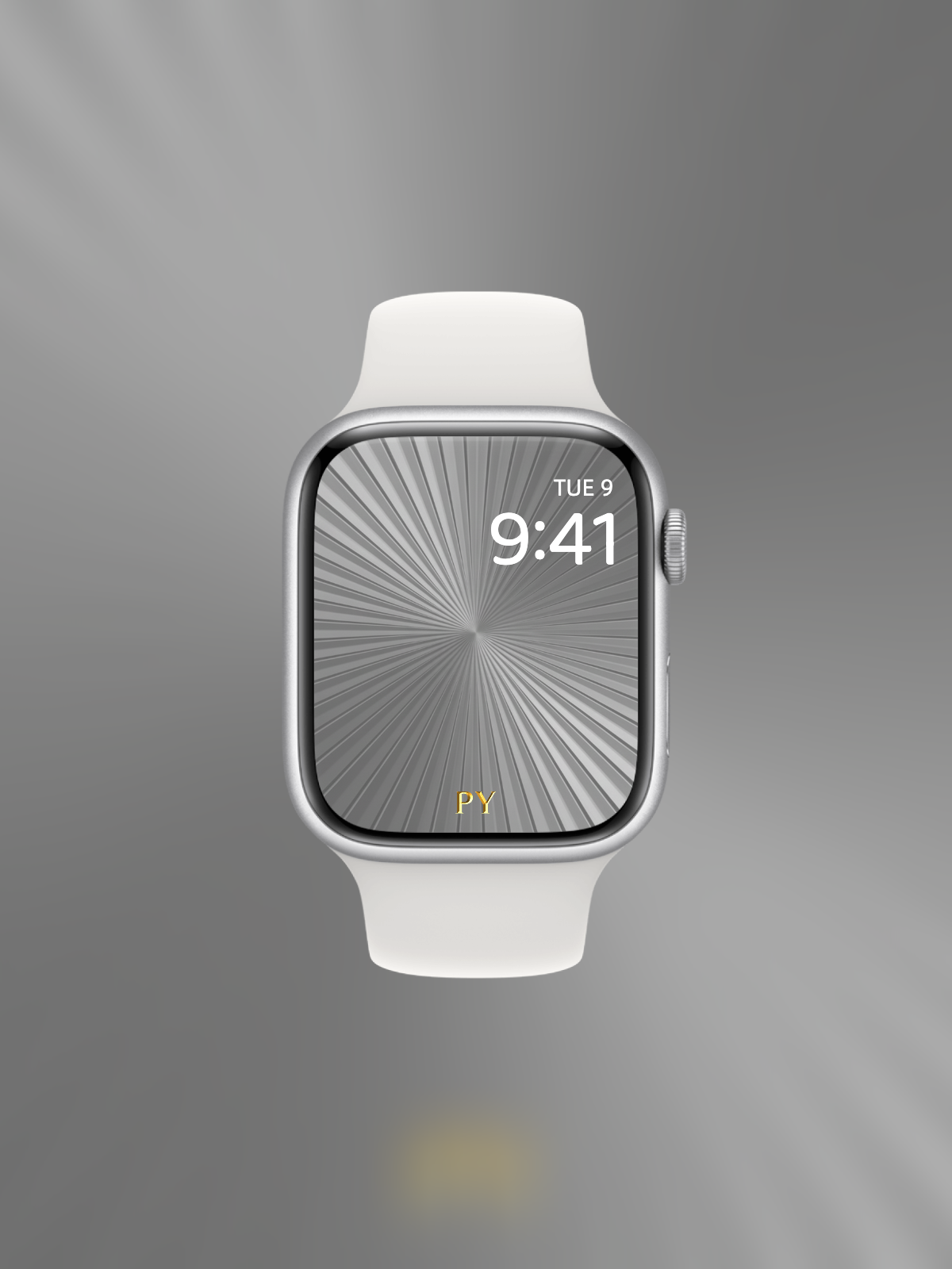apple watch wallpaper dial graphite gold
