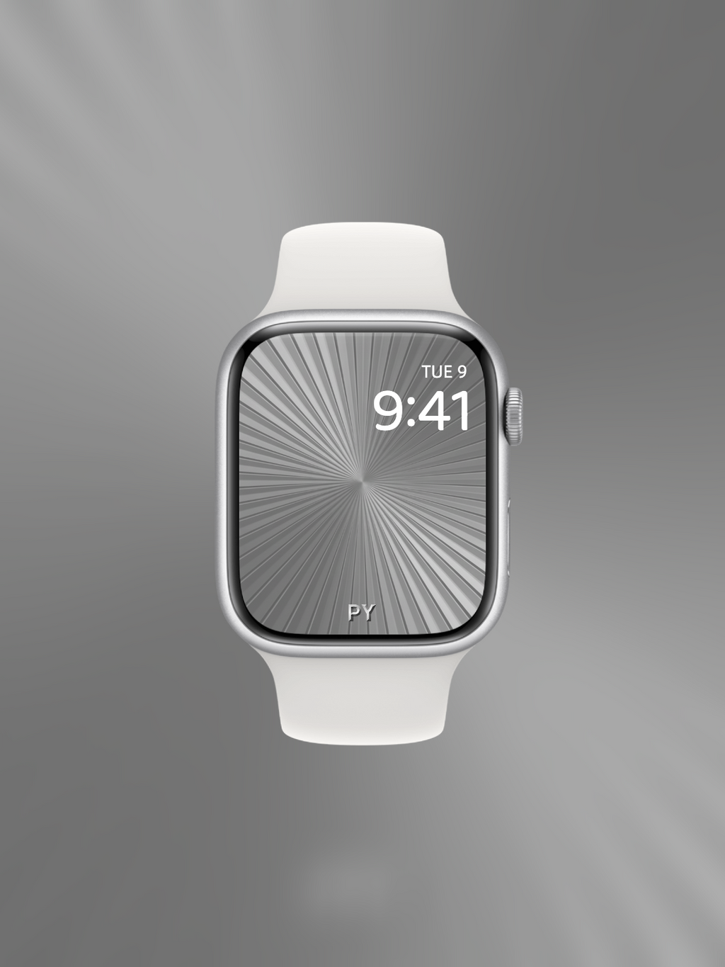 apple watch wallpaper dial graphite silver