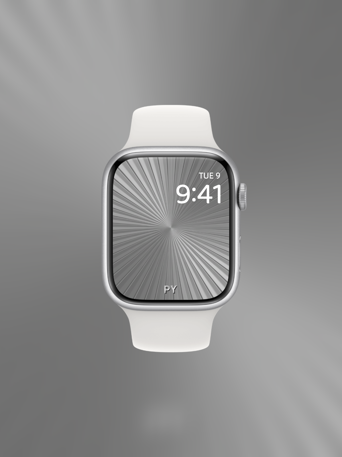 apple watch wallpaper dial graphite silver