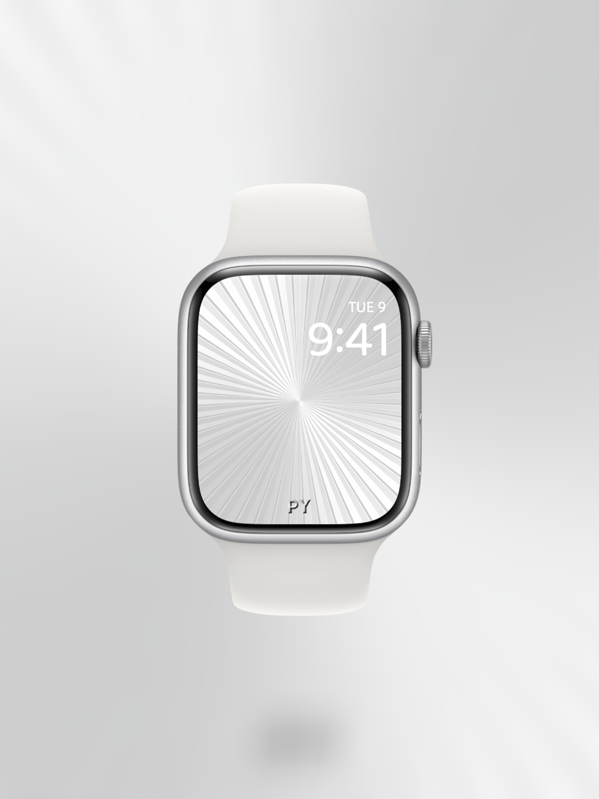 apple watch wallpaper dial silver