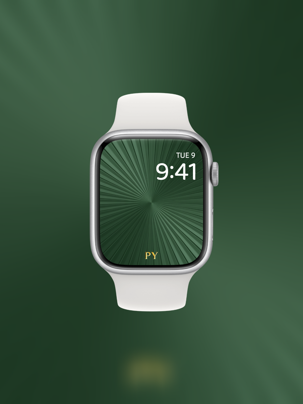 The Zenith Collection forest green gold