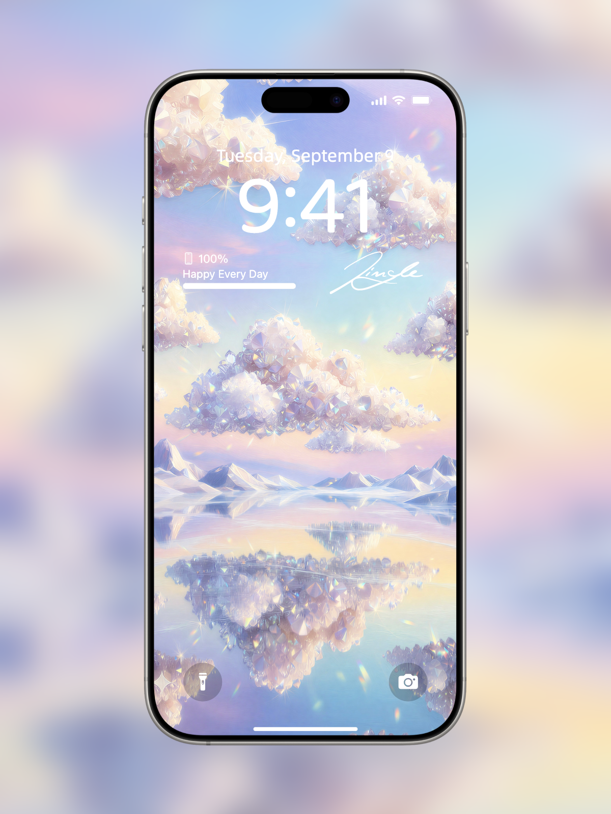 Glimmering Dreams (iPhone) Screen Styling Set