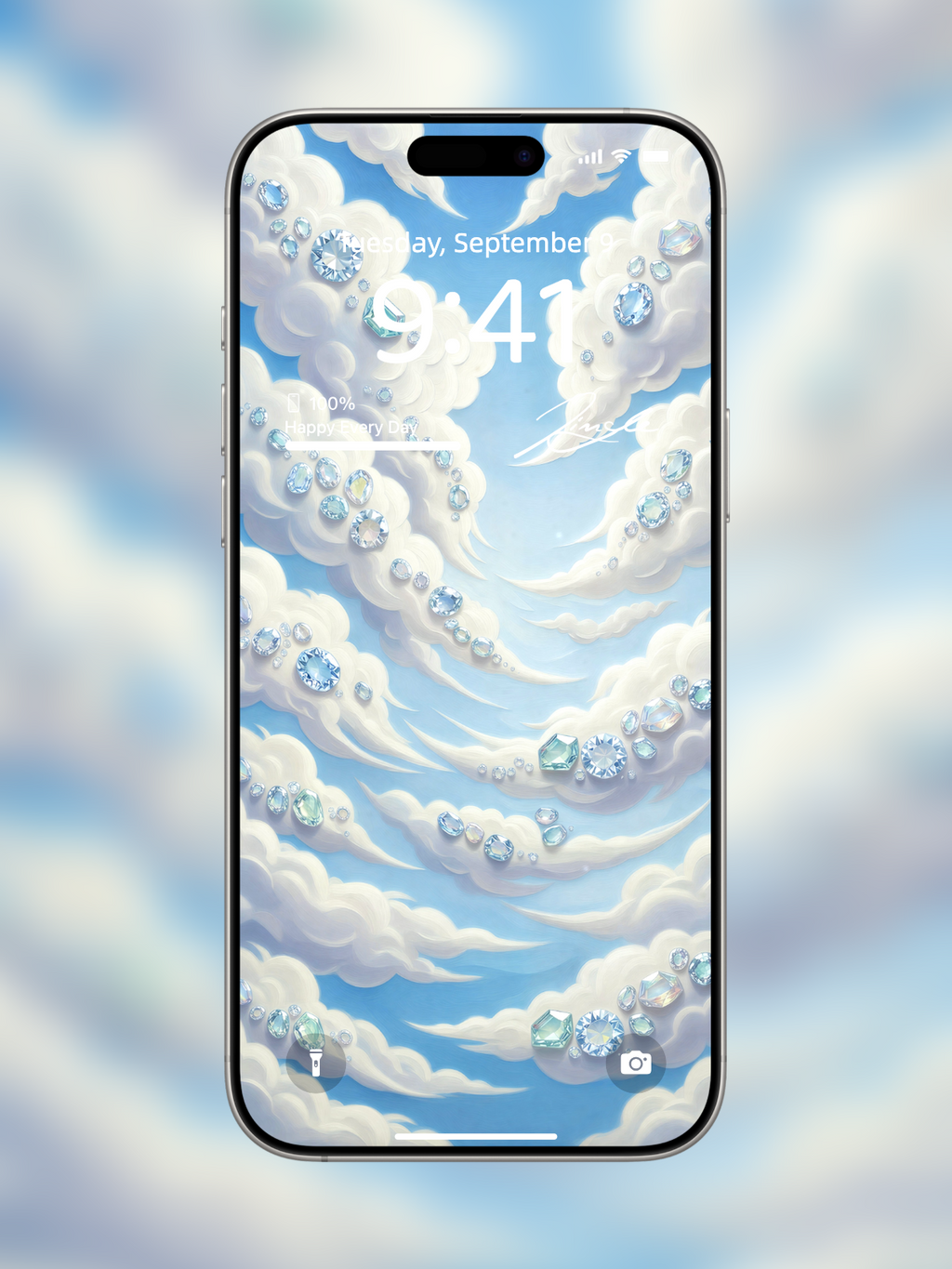 Glimmering Dreams (iPhone) Screen Styling Set