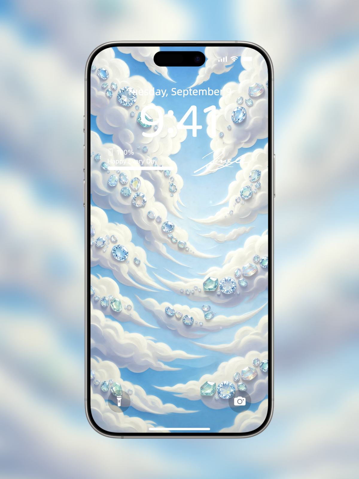 Glimmering Dreams (iPhone) Screen Styling Set